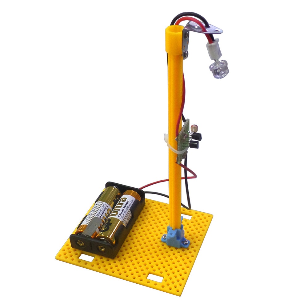 Diy Electronics Basics - ชุดไฟกลางคืน DIY พร้อมเซ็นเซอร์โฟโตอิเล็กทริกสำหรับการทดลองวิทยาศาสตร์ของเด็กและการทำความเข้าใจพื้นฐานด้านอิเล็กทรอนิกส์