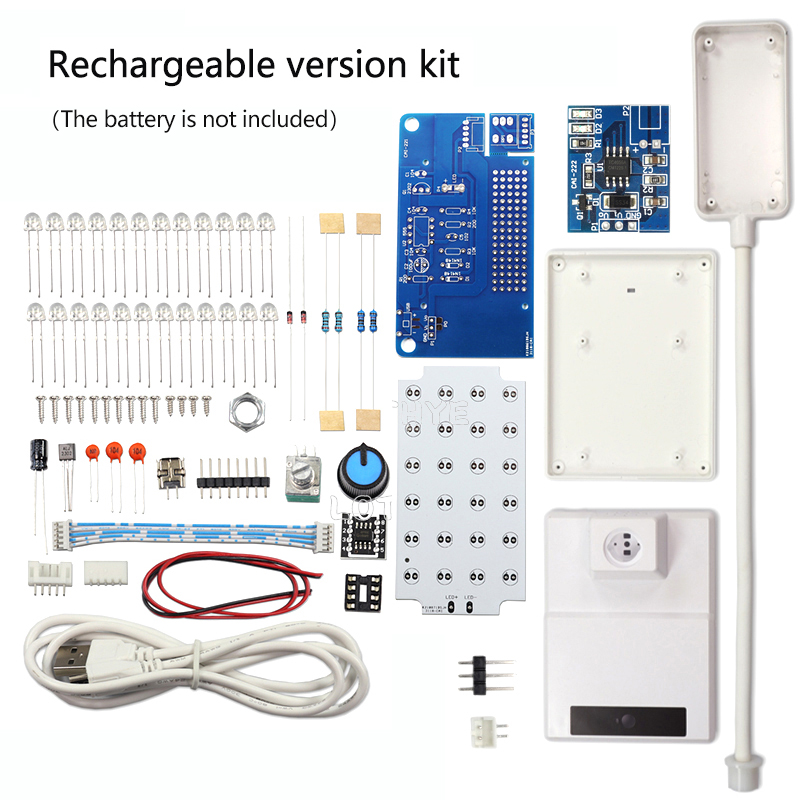 Diy Electronics Table - NE555 LED Dimming ตารางโคมไฟชุด PWM วงจร
