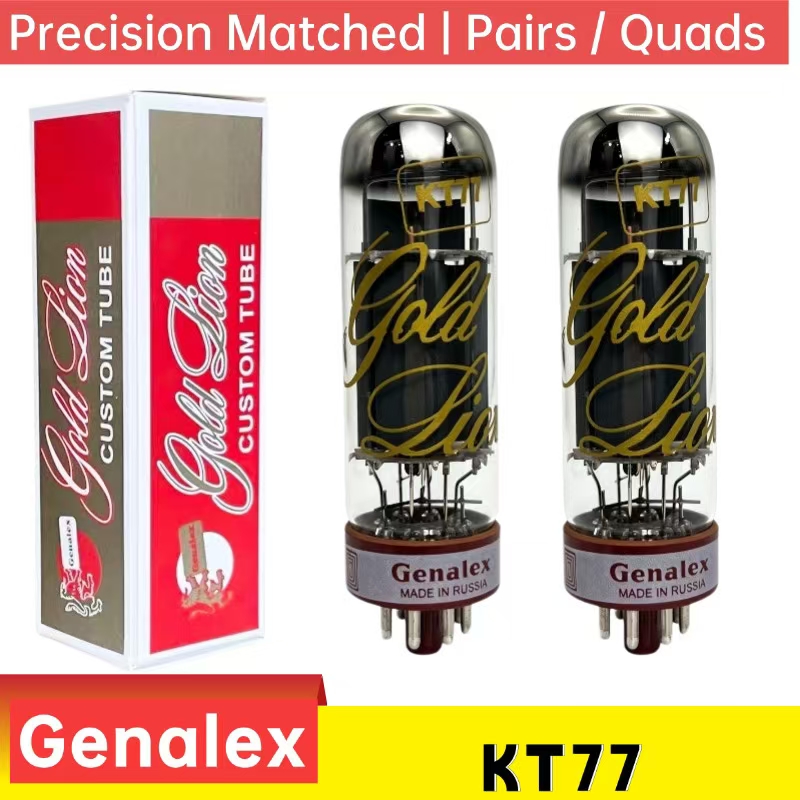 Diy Electronics Audio - หลอดสุญญากาศ GOLD LION KT77 สำหรับเครื่องเสียงไฮไฟ ใช้แทน