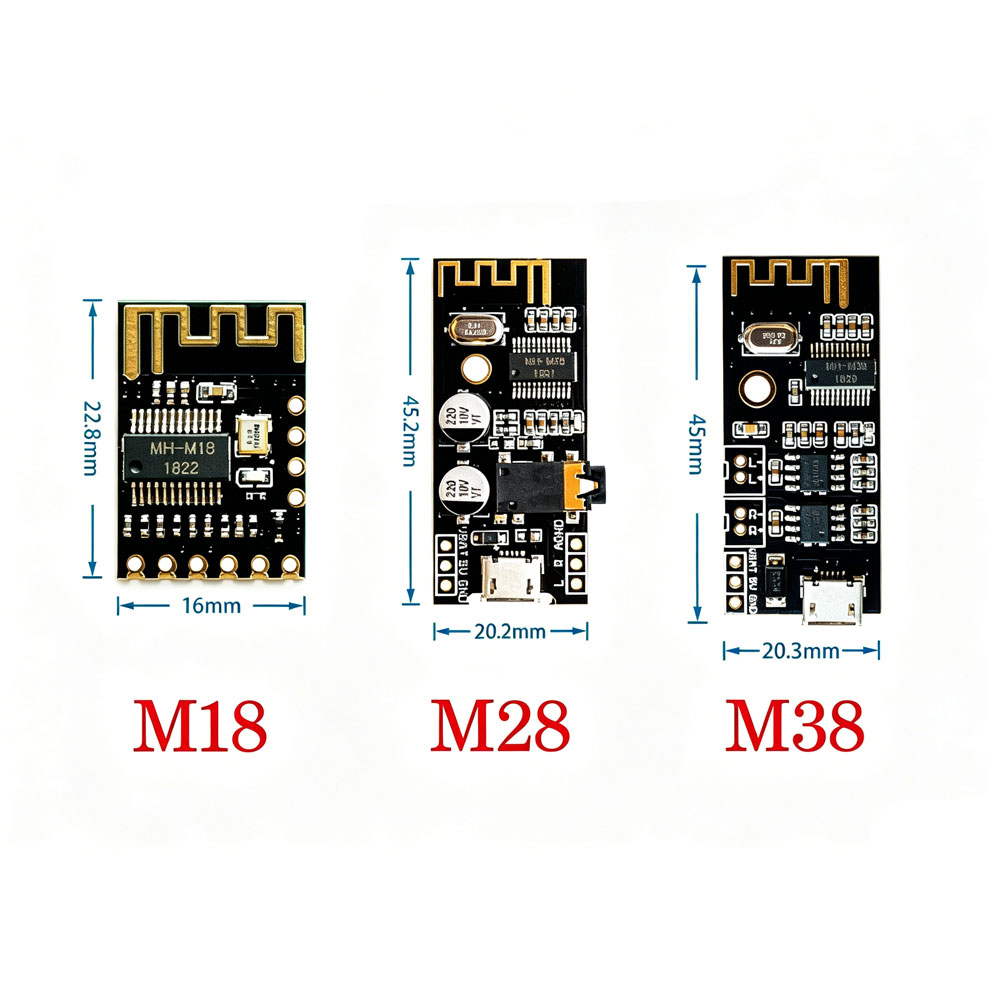 Diy Audio Electronics Kit - บอร์ดถอดรหัส MP3 MH-MX8 บลูทูธ 4.2 5.0
