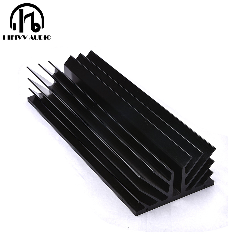 Diy Audio Electronics Kit - 150*75*400 มม.ความร้อน DIY หม้อน้ําอลูมิเนียมฮีทซิงค์สําหรับเครื่องขยายเสียงอิเล็กทรอนิกส์การกระจายความร้อน Cooling Cooler