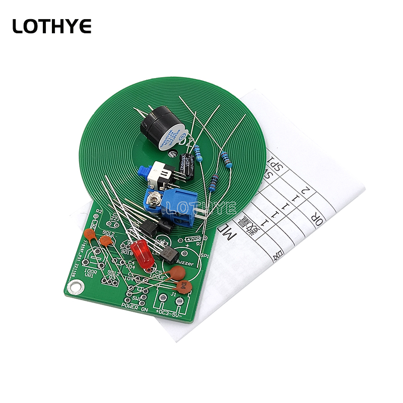 Diy Electronic Modules - DC 3 V-5 V เครื่องตรวจจับโลหะชุด DIY