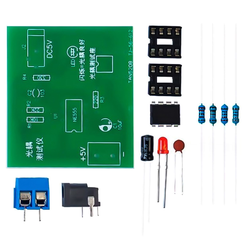 Diy Electronics Test Equipment - เครื่องทดสอบออปโตคัปเปลอร์ ชุด คณะกรรมการฝึกการเชื่อม DIY อะไหล่ผลิตภัณฑ์อิเล็กทรอนิกส์