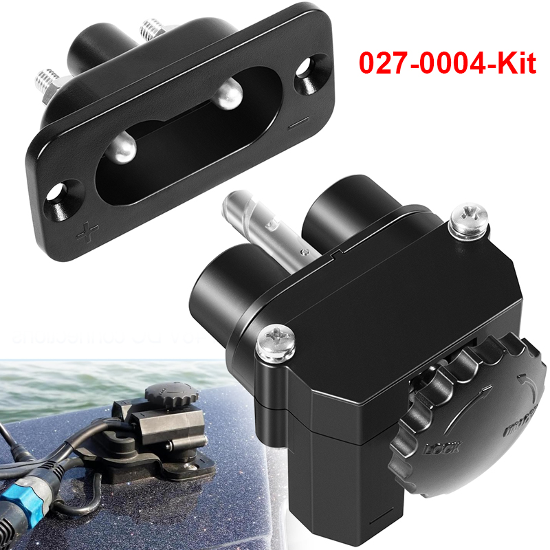 Diy Electronics Motor - ชุดเชื่อมต่อไฟฟ้ากระแสตรง 12-48V สำหรับเรือเดินทะเล รุ่น 027-0004, ปลั๊กมอเตอร์ทรอลลิ่งนอกเรือ