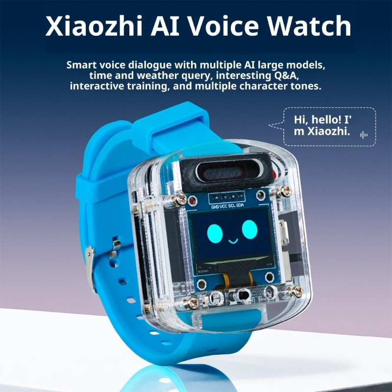 Diy Electronics Projects For Adults - AI Voice Control Watch ชุด ชาร์จ