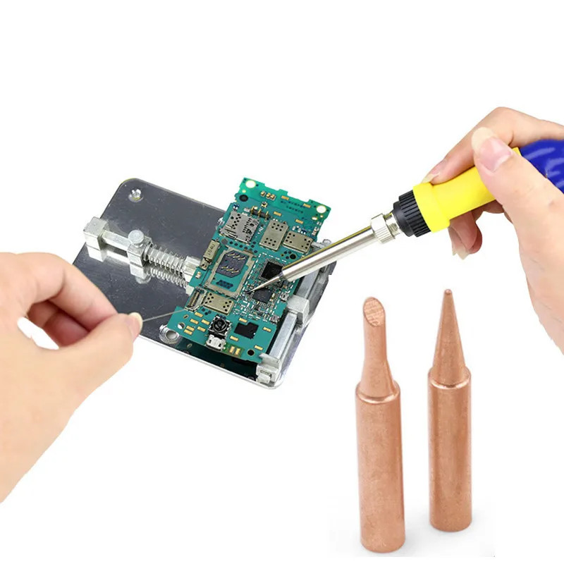ชุดหัวแร้งทองแดงแท้ 5 ชิ้น รุ่ - Diy Electronics Bench บทวิจารณ์และราคา