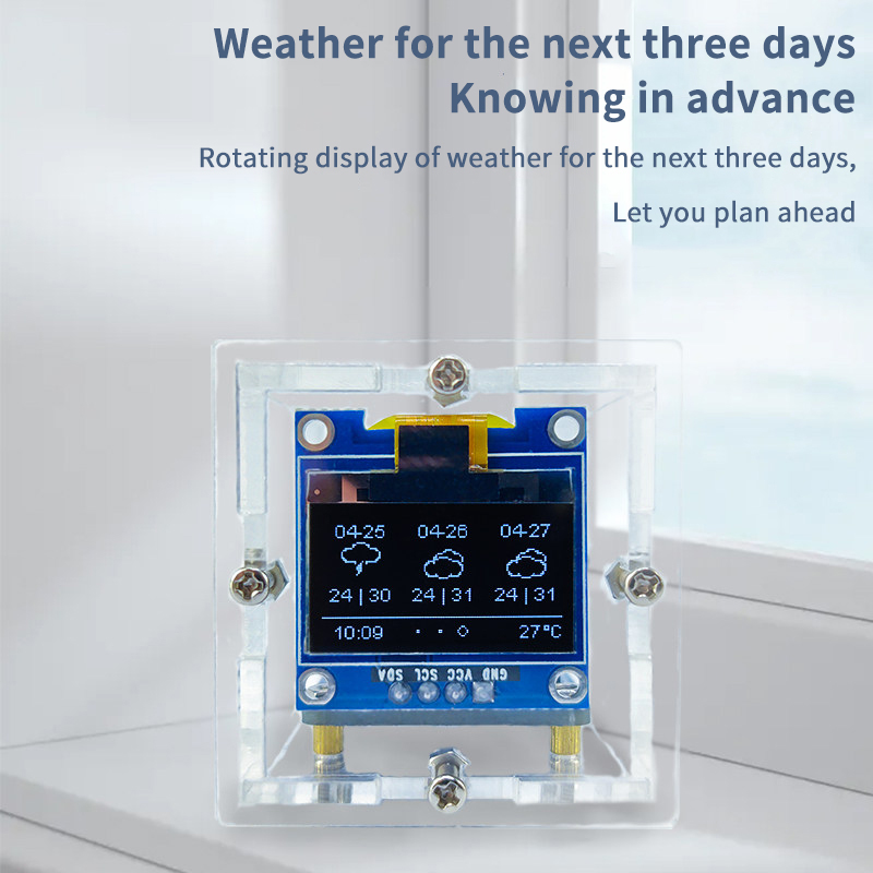 ชุดนาฬิกาพยากรณ์อากาศขนาดเล็ก  - Diy Electronics For Beginners บทวิจารณ์และราคา