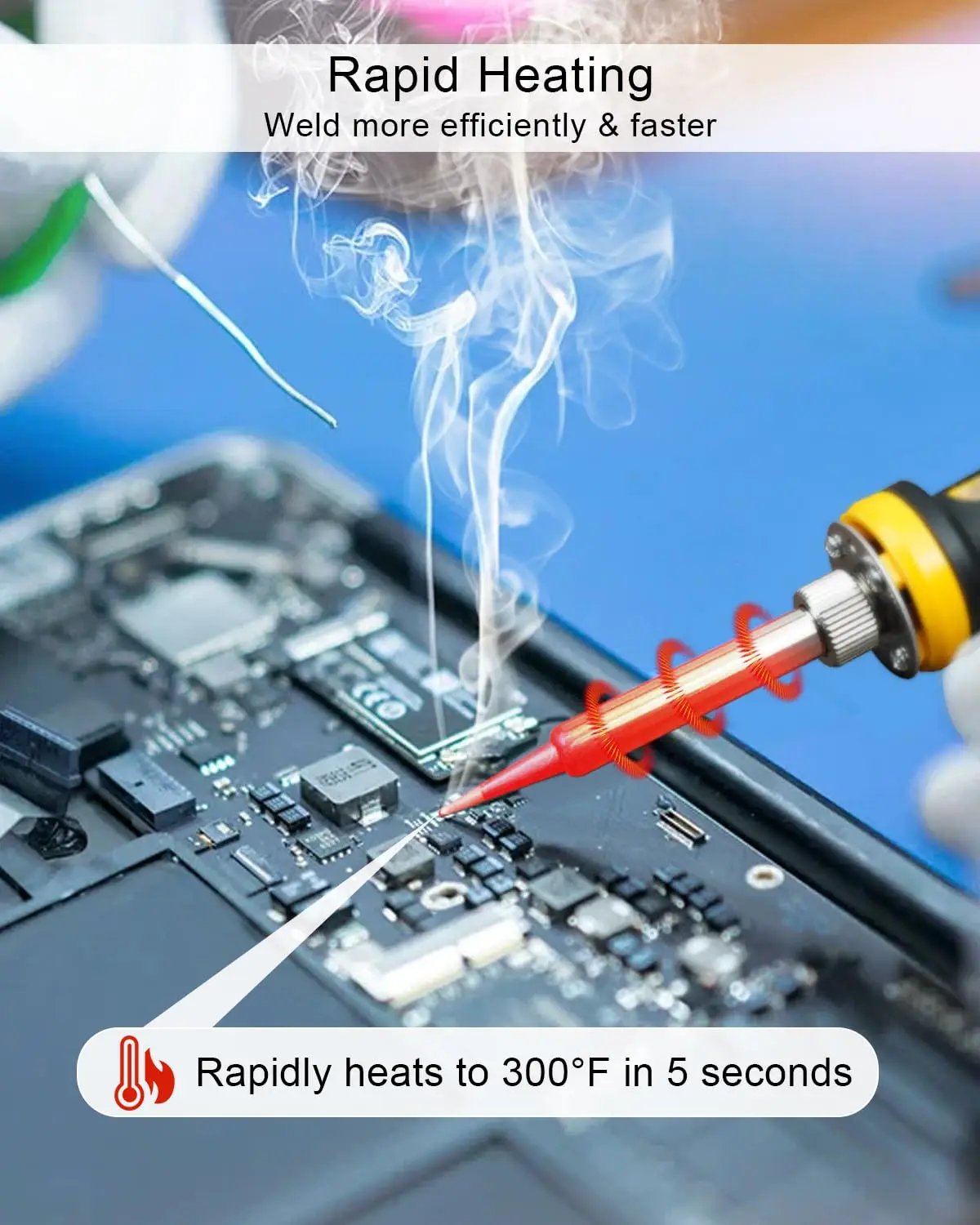 ชุดหัวแร้งบัดกรีแบบพกพา ใช้ได้ - Soldering Iron Kit บทวิจารณ์และราคา