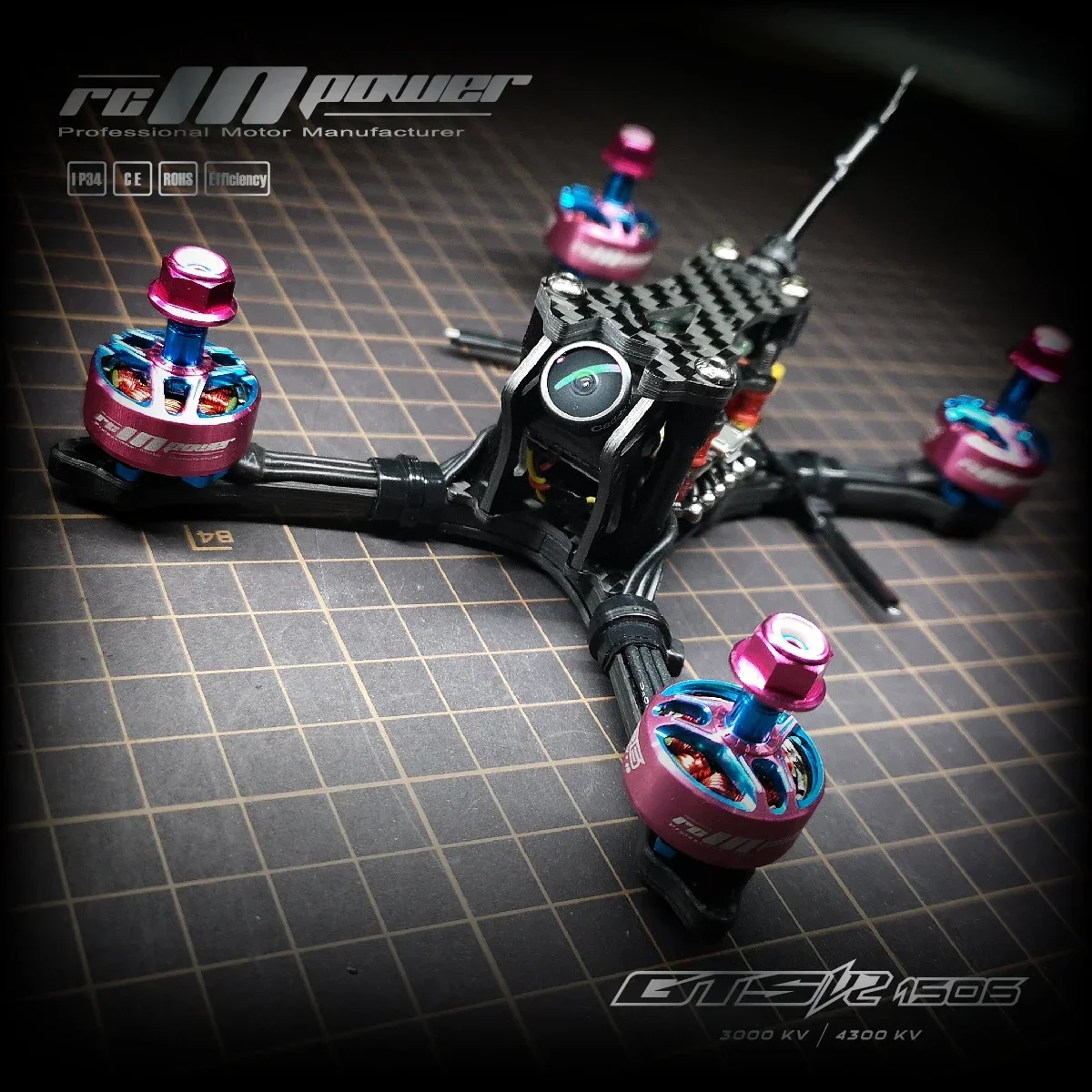 RCINPOWER GTS V2 1506 มอเตอร์ไ - Diy Drone Electronics Kit บทวิจารณ์และราคา