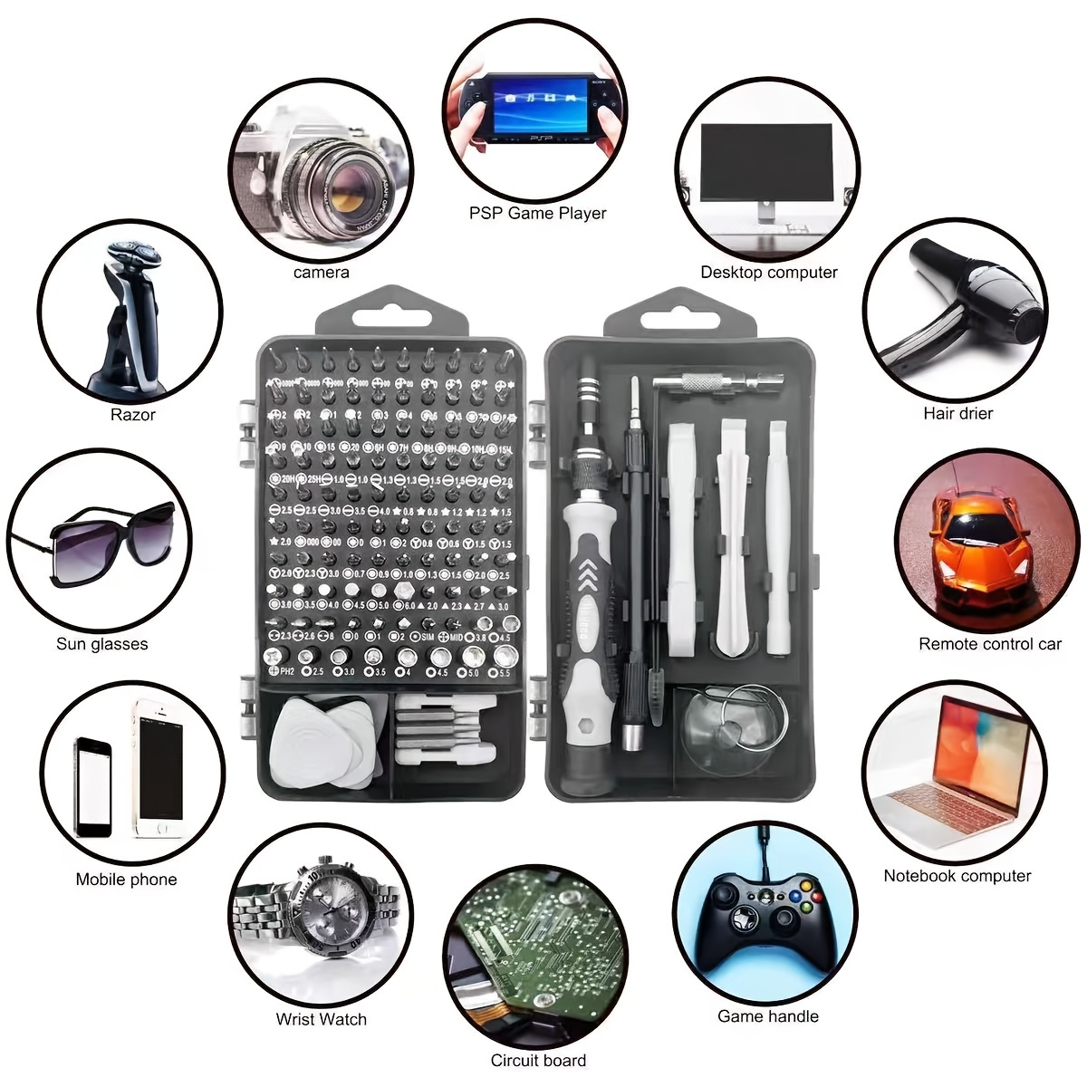 ชุดไขควง 115in1, ความแข็งสูง,  - Diy Electronics For Beginners บทวิจารณ์และราคา