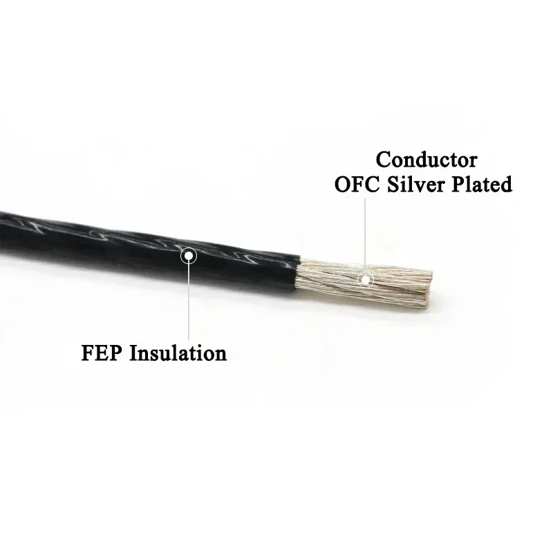 30 ~ 10AWG สีแดง/สีดํา PTFE เง - Diy Electronics Audio บทวิจารณ์และราคา