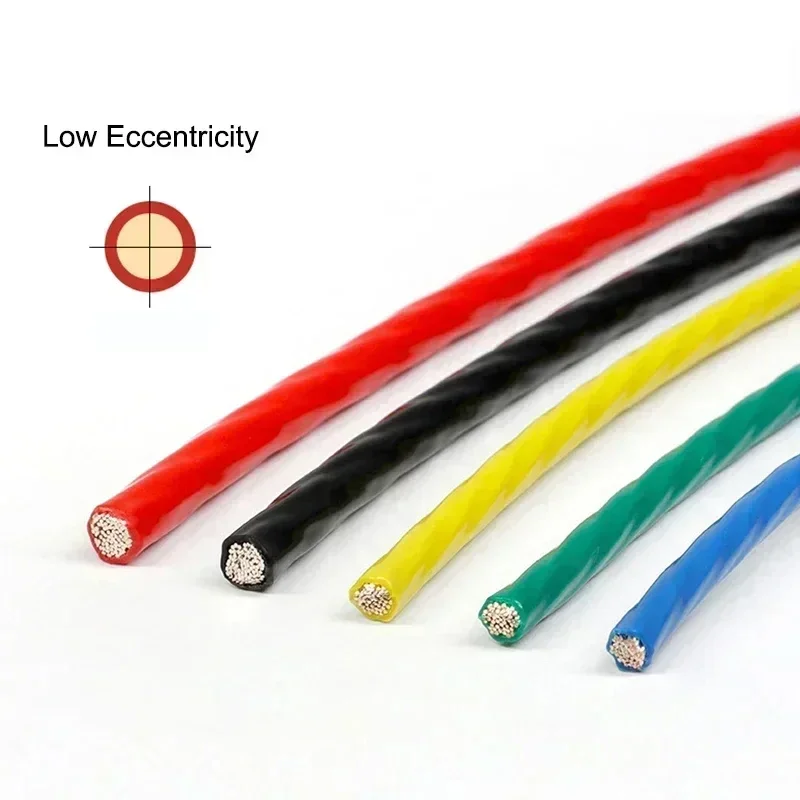 30 ~ 10AWG สีแดง/สีดํา PTFE เง - Diy Electronics Audio บทวิจารณ์และราคา