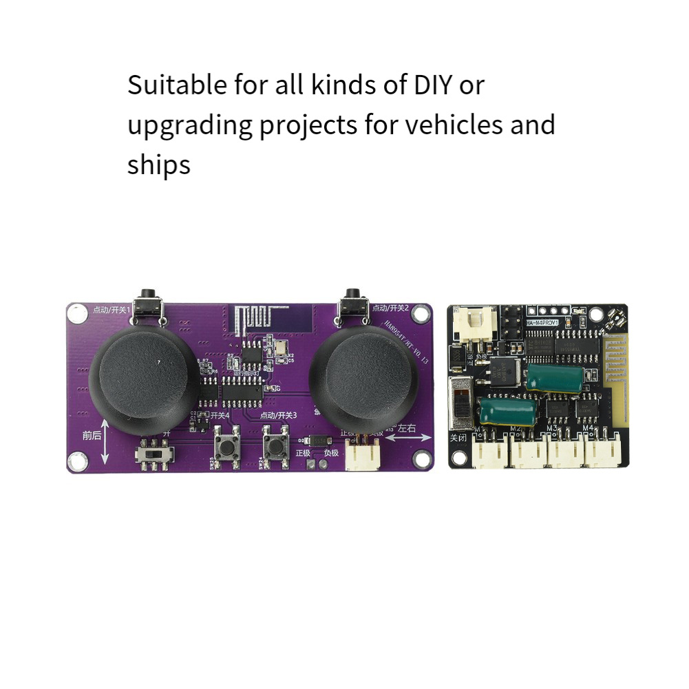 2.4G ไร้สาย 8 ช่อง ดูอัลจอยสติ - Diy Boat Electronics บทวิจารณ์และราคา