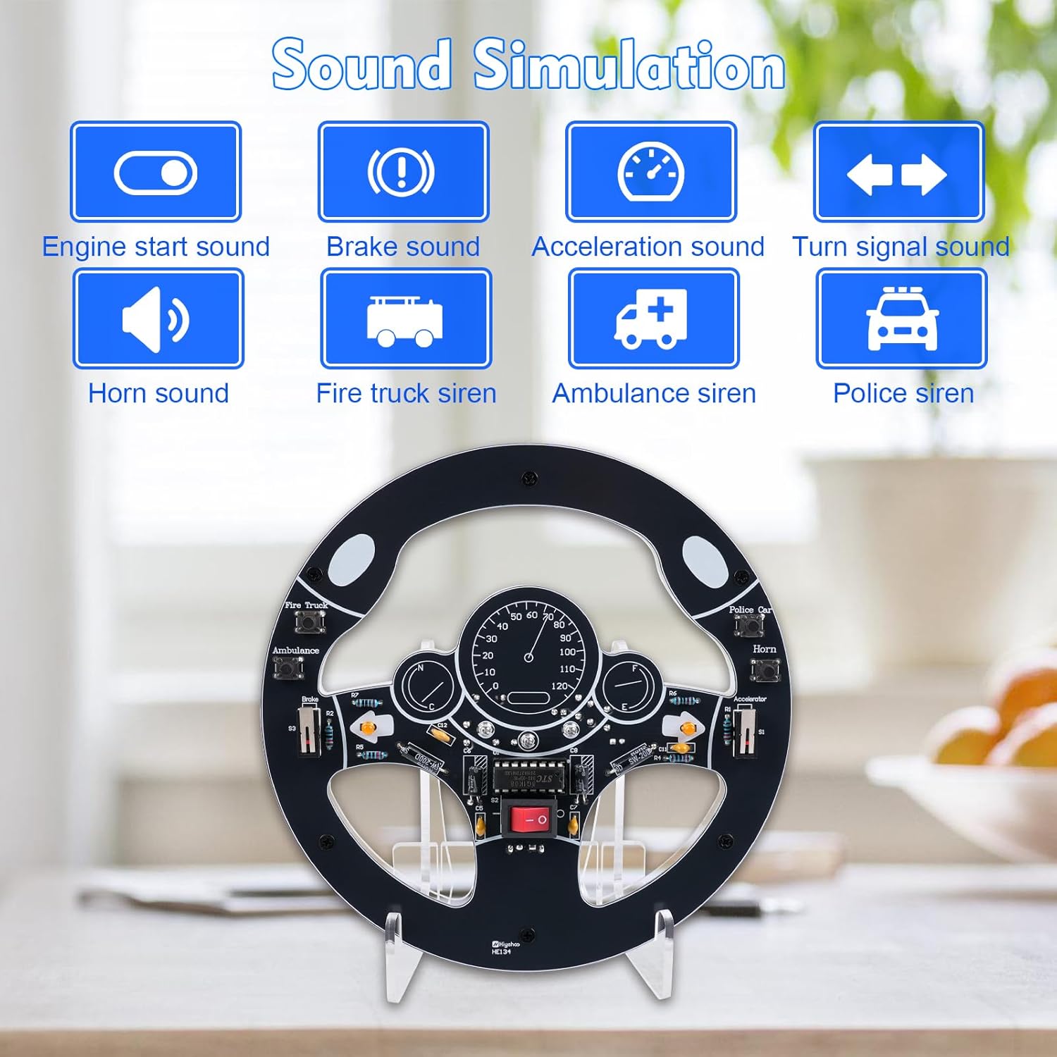 ชุดอุปกรณ์บัดกรีพวงมาลัยรถยนต์ - Diy Electronics Projects For Adults บทวิจารณ์และราคา