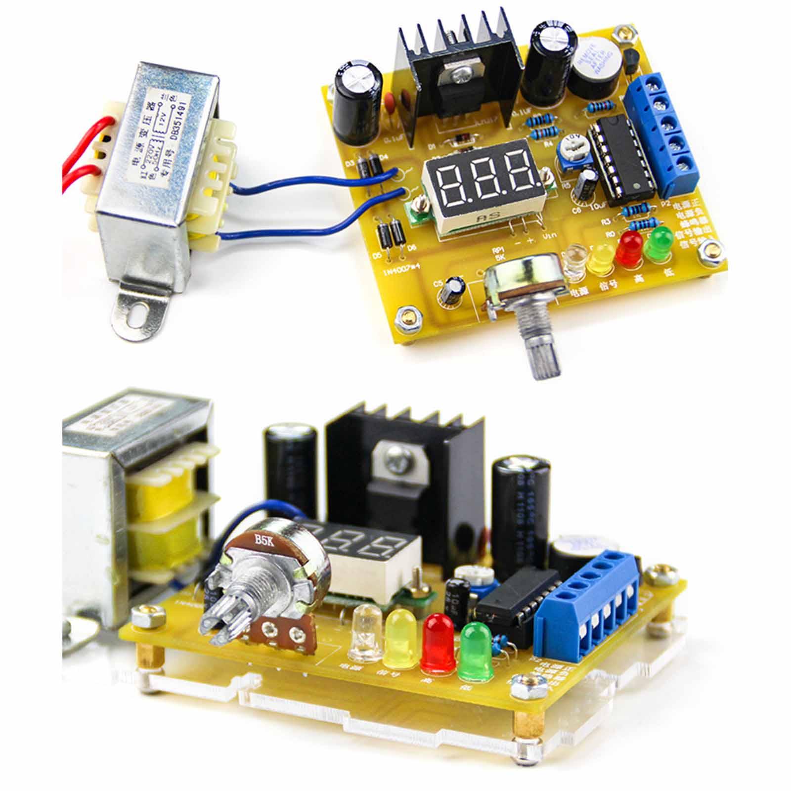 บอร์ดจ่ายไฟแบบปรับได้ LM317 ชุ - Diy Electronics Workshop บทวิจารณ์และราคา