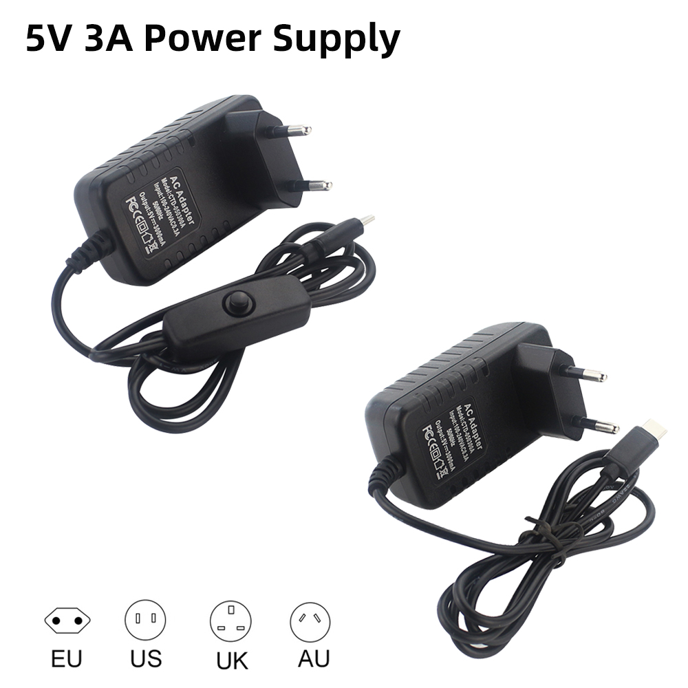 5V 3A Raspberry Pi 4 แหล่งจ่าย - Raspberry Pi Zero บทวิจารณ์และราคา