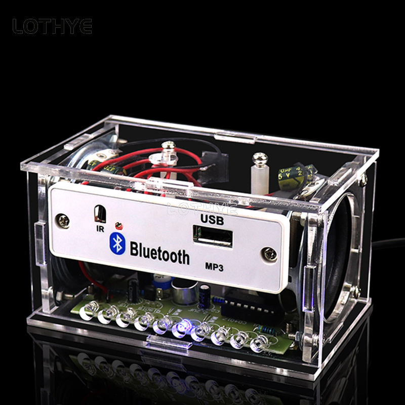 มินิแอมพลิฟายเออร์บลูทูธ 3W*2  - Diy Audio Electronics Kit บทวิจารณ์และราคา