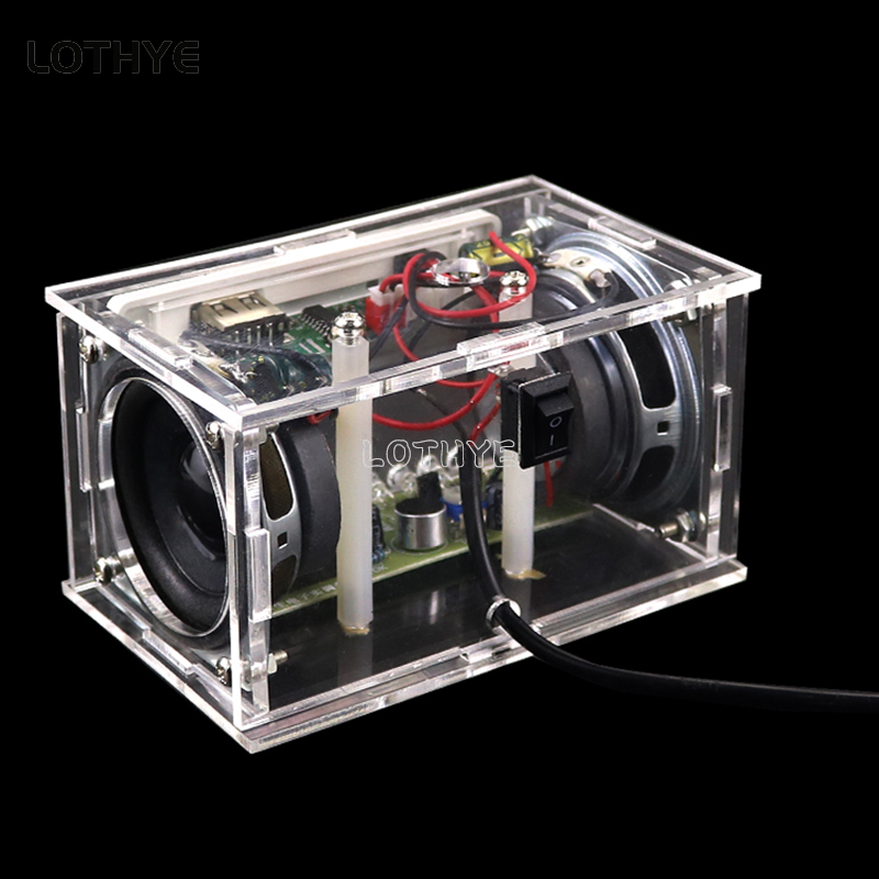 มินิแอมพลิฟายเออร์บลูทูธ 3W*2  - Diy Audio Electronics Kit บทวิจารณ์และราคา