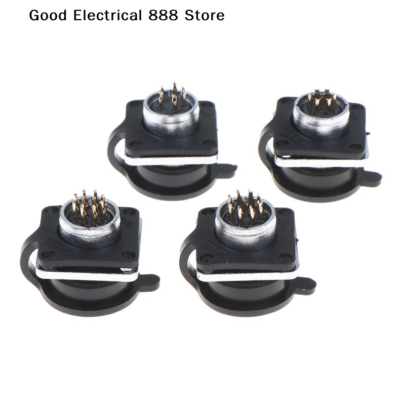 【G】ชุดขั้วต่อการบินพร้อมปลอกโล - Diy Electronics Audio บทวิจารณ์และราคา