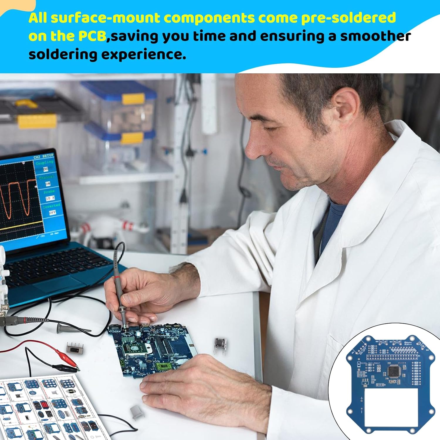 DIY Electronics เกมบัดกรีโครงก - Diy Electronics Projects For Adults บทวิจารณ์และราคา