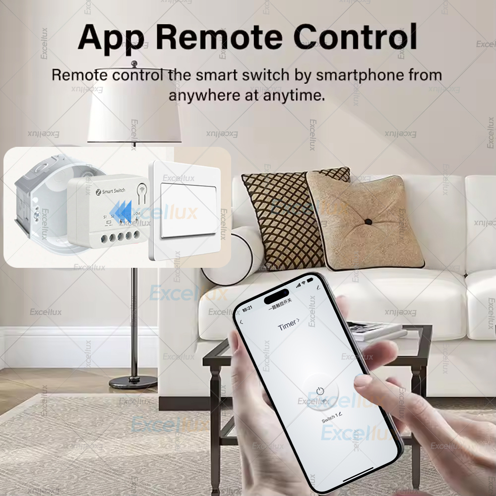 โมดูลสวิตช์อัจฉริยะ ZigBee Min - Diy Electronic Modules บทวิจารณ์และราคา