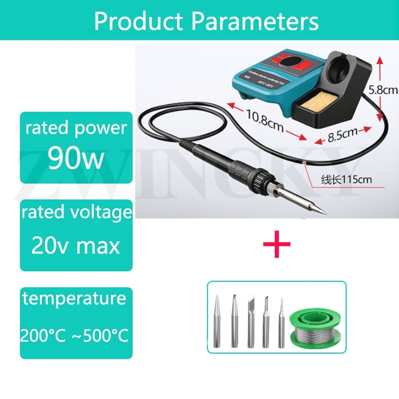 สถานีบัดกรีไร้สายสำหรับแบตเตอร - Soldering Iron Kit บทวิจารณ์และราคา