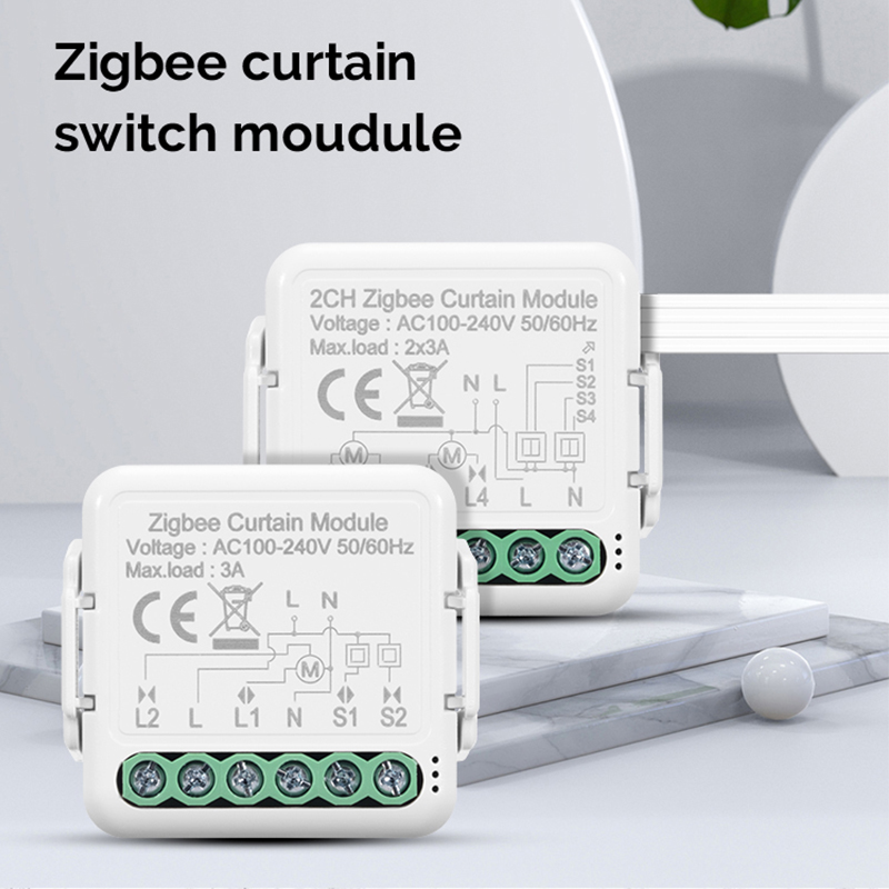 โมดูลสวิตช์ม่านอัจฉริยะ Zigbee - Diy Electronic Modules บทวิจารณ์และราคา