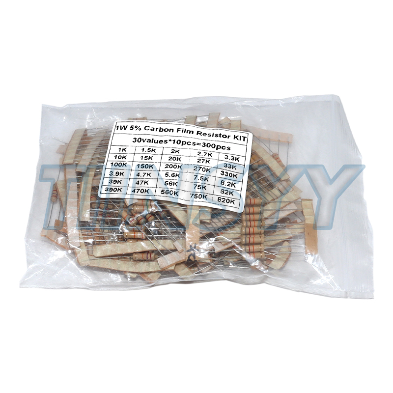 ชุดตัวต้านทาน 300 ชิ้น 1W 5% ค - Diy Electronics For Beginners บทวิจารณ์และราคา