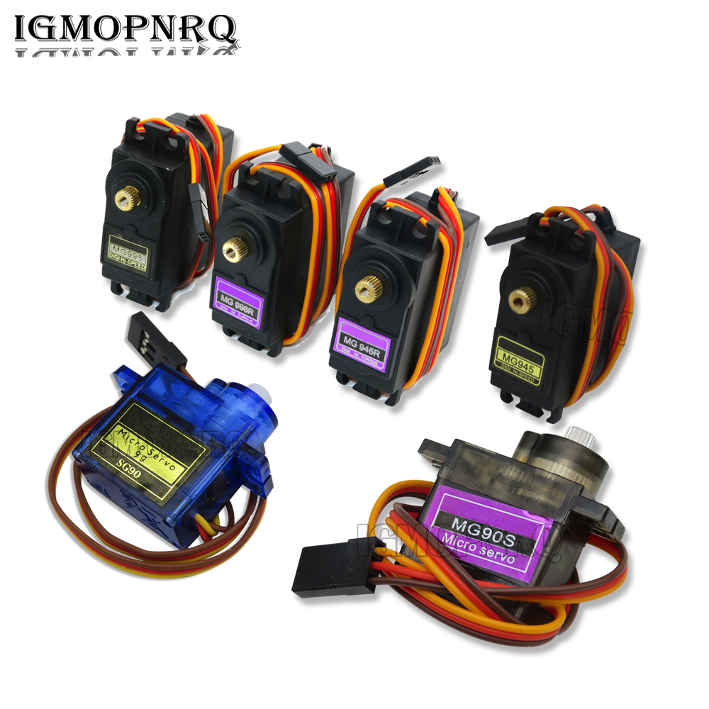 SG90 MG90S MG945 MG946 MG995 M - Diy Boat Electronics บทวิจารณ์และราคา
