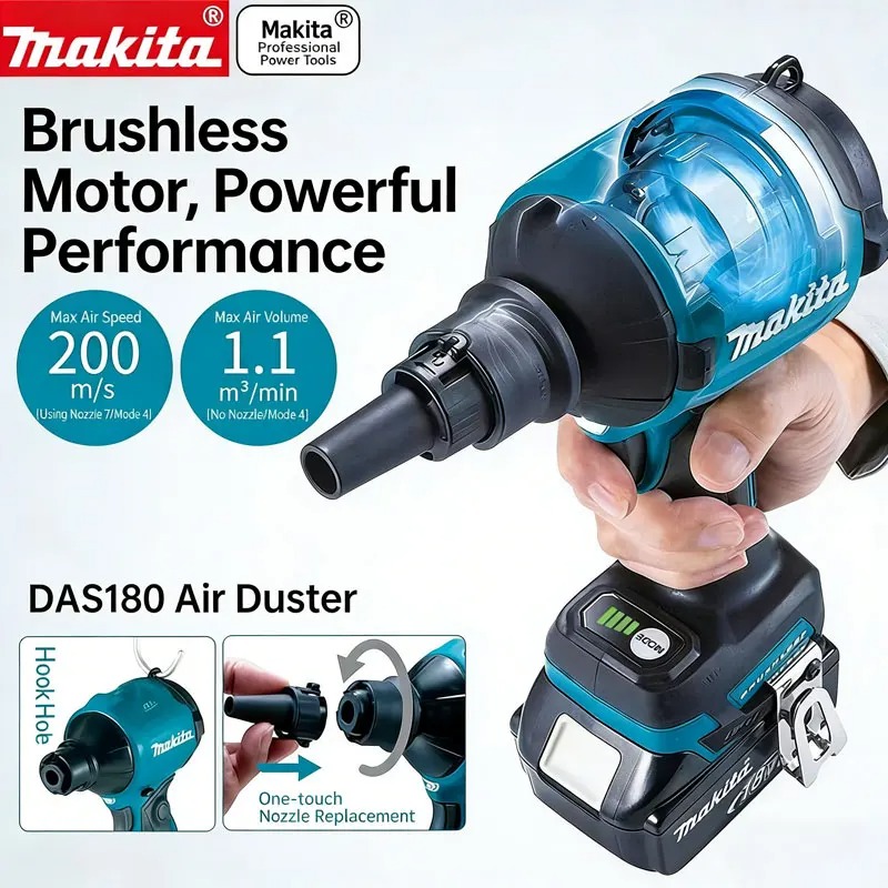 มากีต้า DAS180 18V เครื่องเป่า - Diy Electronics Workshop บทวิจารณ์และราคา