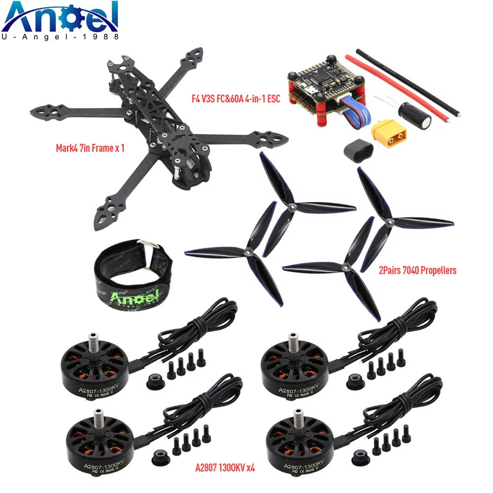 ชุดโดรน RC Mark4 Mark 4 ขนาด 7 - Diy Drone Electronics Kit บทวิจารณ์และราคา