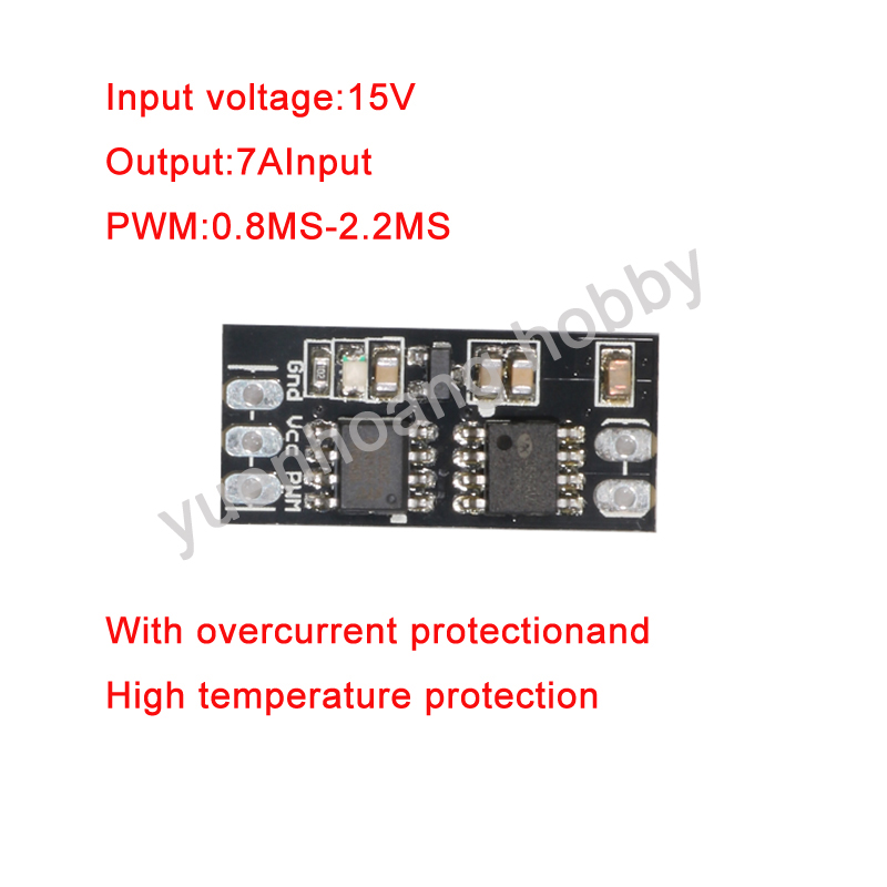1PC 3.5-15V แปรง ESC 2-way DC  - Diy Boat Electronics บทวิจารณ์และราคา