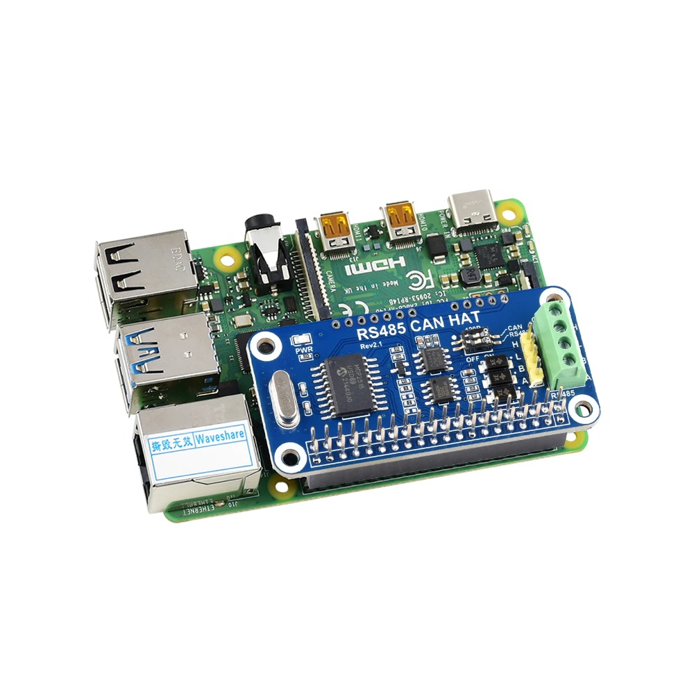 Waveshare RS485 CAN HAT สำหรับ - Raspberry Pi Zero บทวิจารณ์และราคา