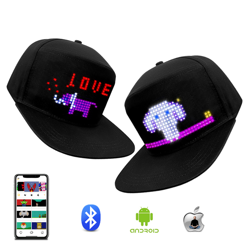 หมวกแสดงผล LED อัจฉริยะ ควบคุม - Diy Electronics Logo บทวิจารณ์และราคา