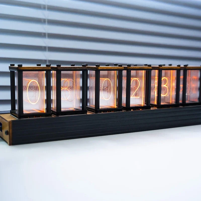 นาฬิกา Nixie Glow Tube สุดหรู  - Diy Electronics Table บทวิจารณ์และราคา