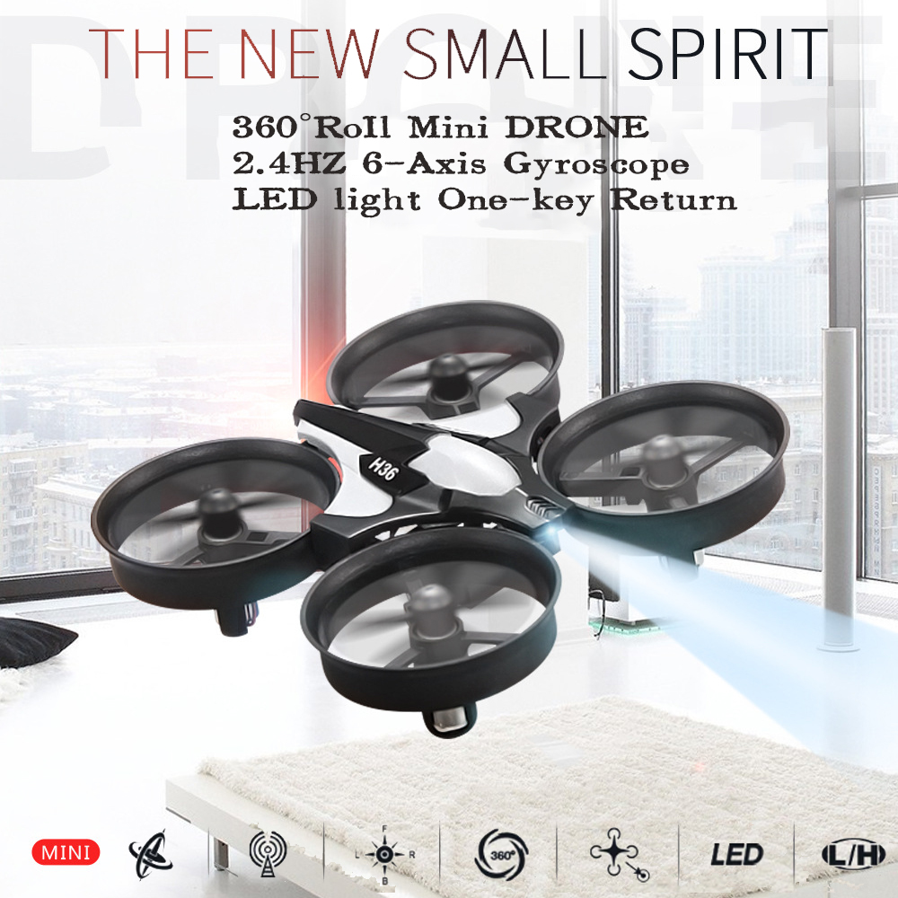 โดรนจิ๋ว JJRC H36 2.4G 6 แกน โ - Diy Drone Electronics Kit บทวิจารณ์และราคา
