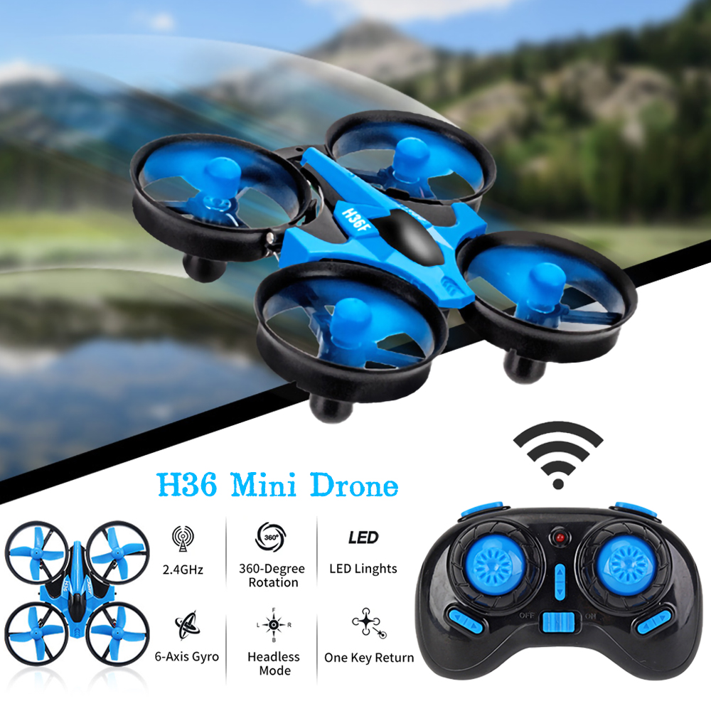 โดรนจิ๋ว JJRC H36 2.4G 6 แกน โ - Diy Drone Electronics Kit บทวิจารณ์และราคา
