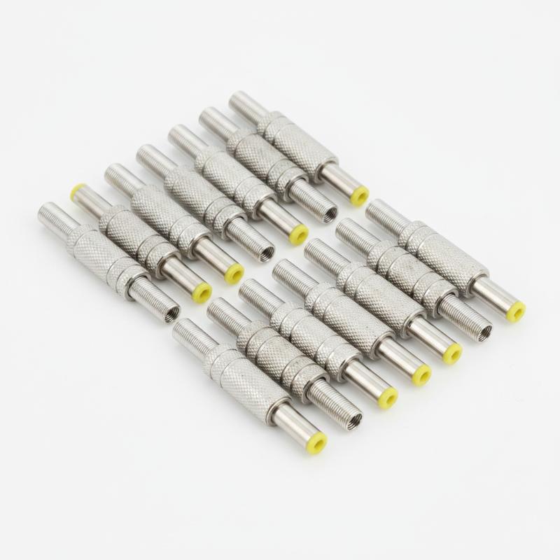 ปลั๊กไฟ DC โลหะ 10 ชิ้น 55x21/ - Diy Electronics Workshop บทวิจารณ์และราคา