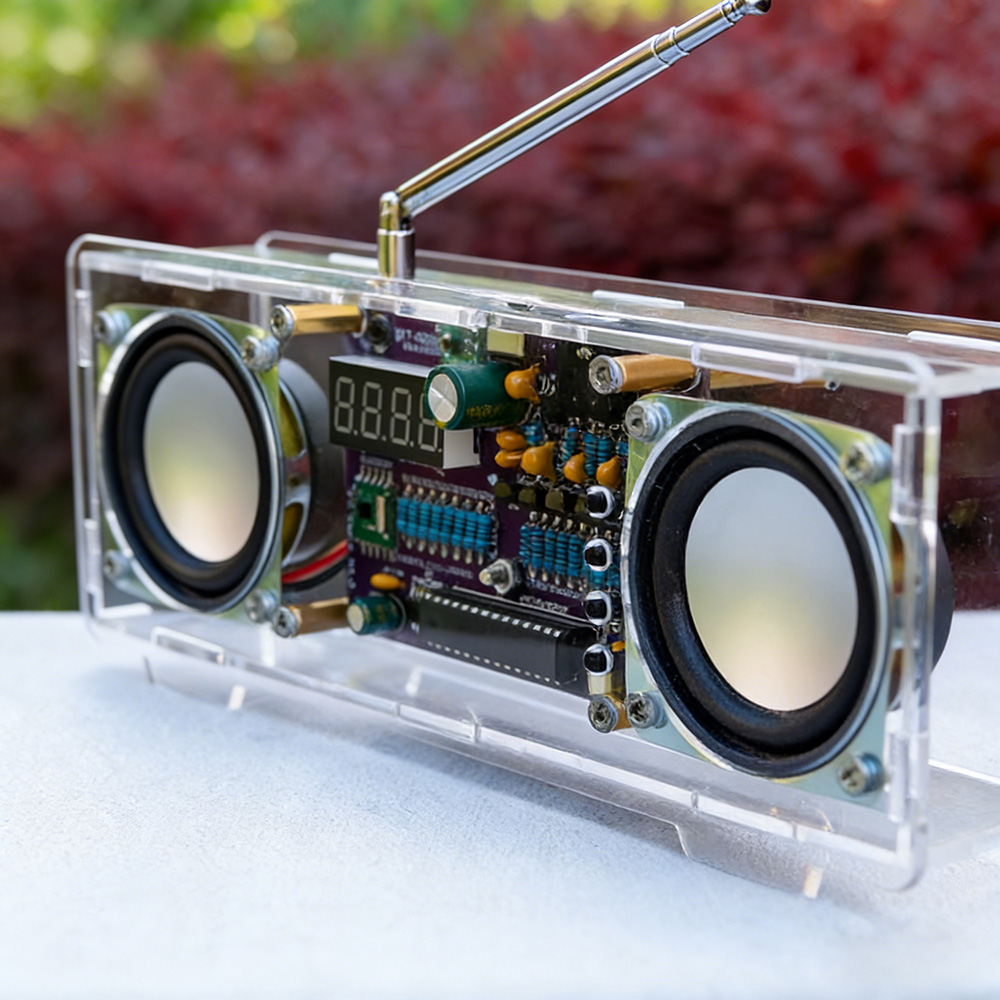 วิทยุ FM ชุดอุปกรณ์ DIY อิเล็ก - Diy Electronics Youtube Channel บทวิจารณ์และราคา
