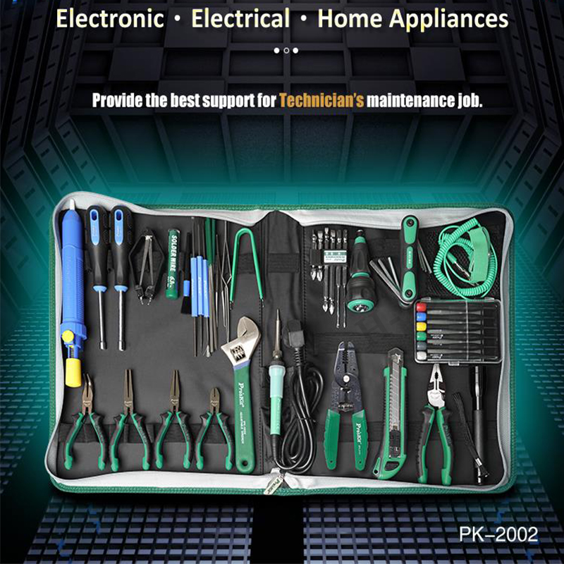 52Pcs Pro'sKit PK-2002B Home E - Diy Electronics Bench บทวิจารณ์และราคา