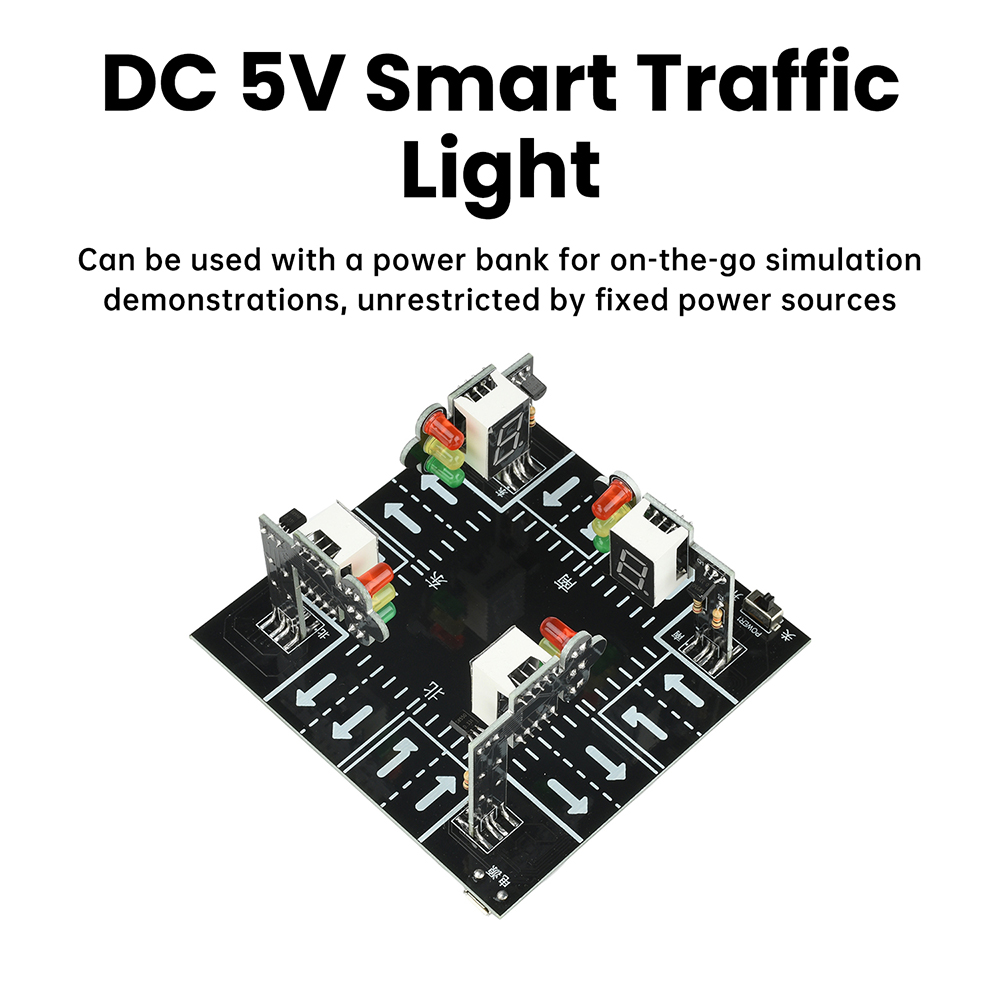 ชุดจำลองสัญญาณไฟจราจรพร้อมเสีย - Diy Electronics Projects For Adults บทวิจารณ์และราคา