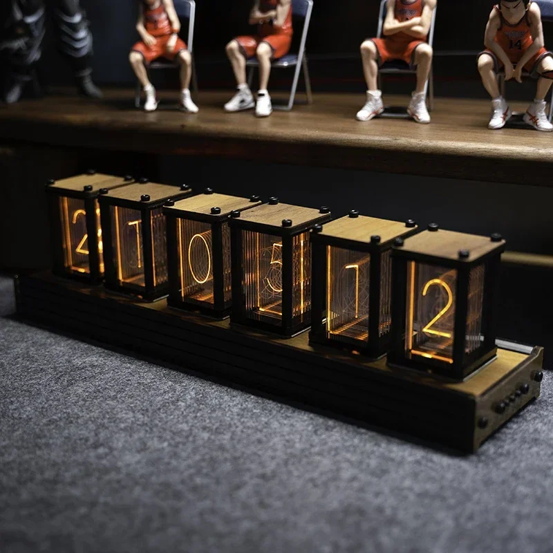 นาฬิกาตั้งโต๊ะ Nixie Glow Tube - Diy Electronics Table บทวิจารณ์และราคา