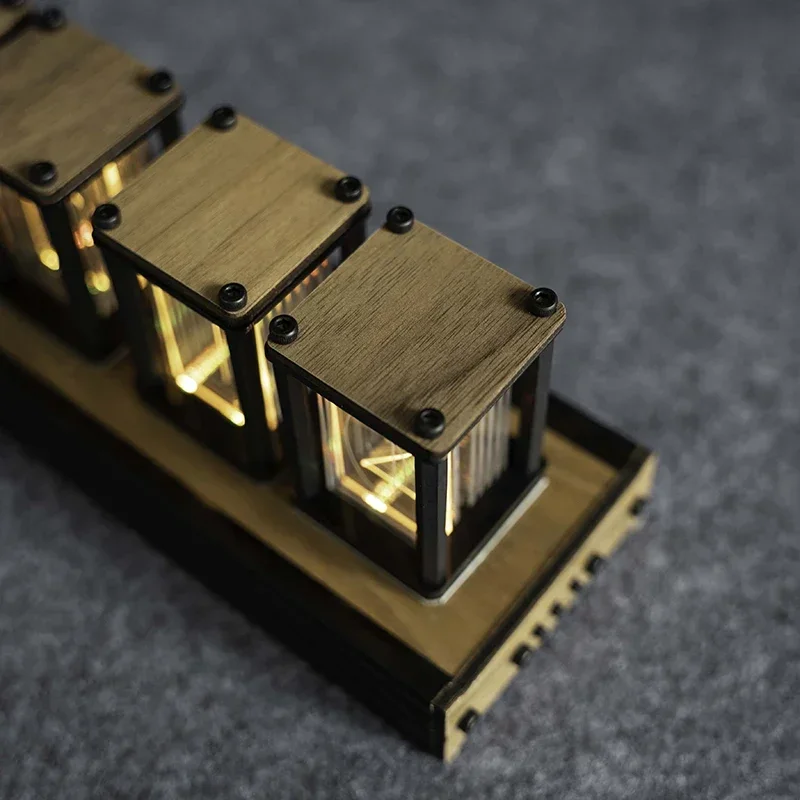 นาฬิกาตั้งโต๊ะ Nixie Glow Tube - Diy Electronics Table บทวิจารณ์และราคา