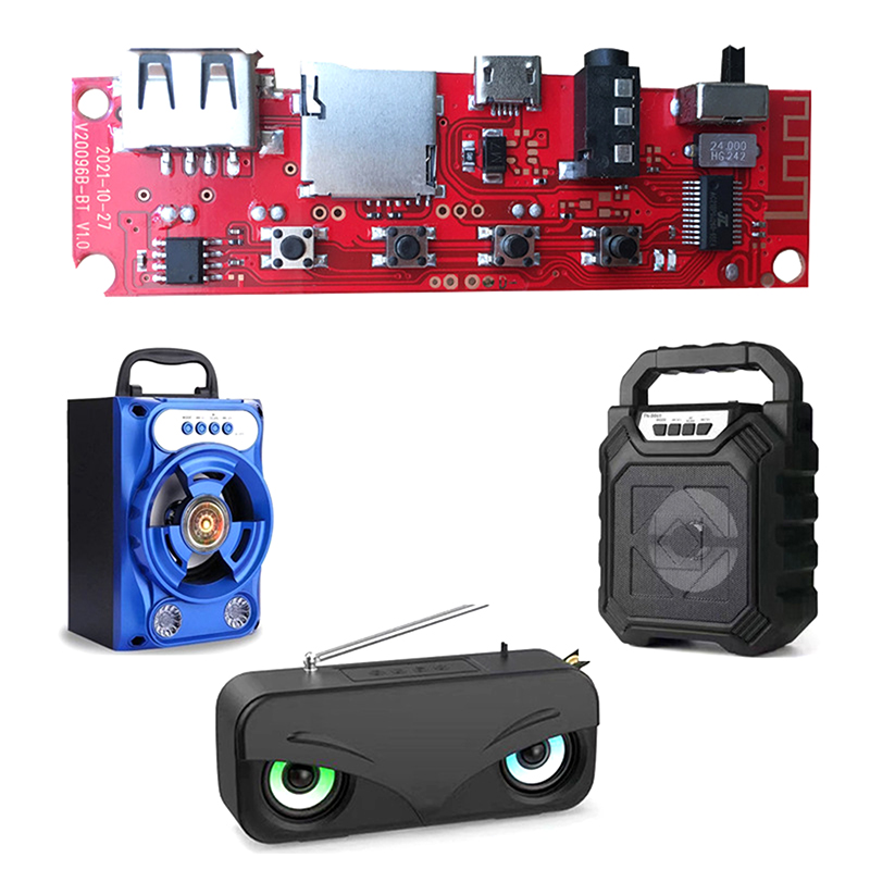 1PC บลูทูธแผงวงจรเสียงพร้อมสาย - Diy Electronics Audio บทวิจารณ์และราคา