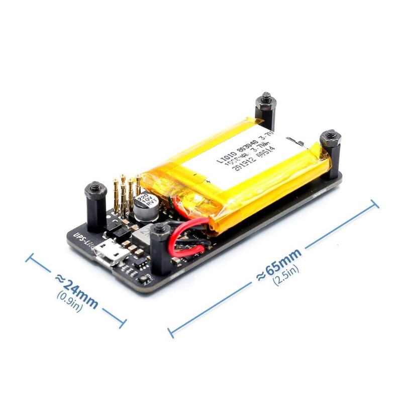 โมดูล UPS-Lite สำหรับ Raspberr - Raspberry Pi Zero บทวิจารณ์และราคา