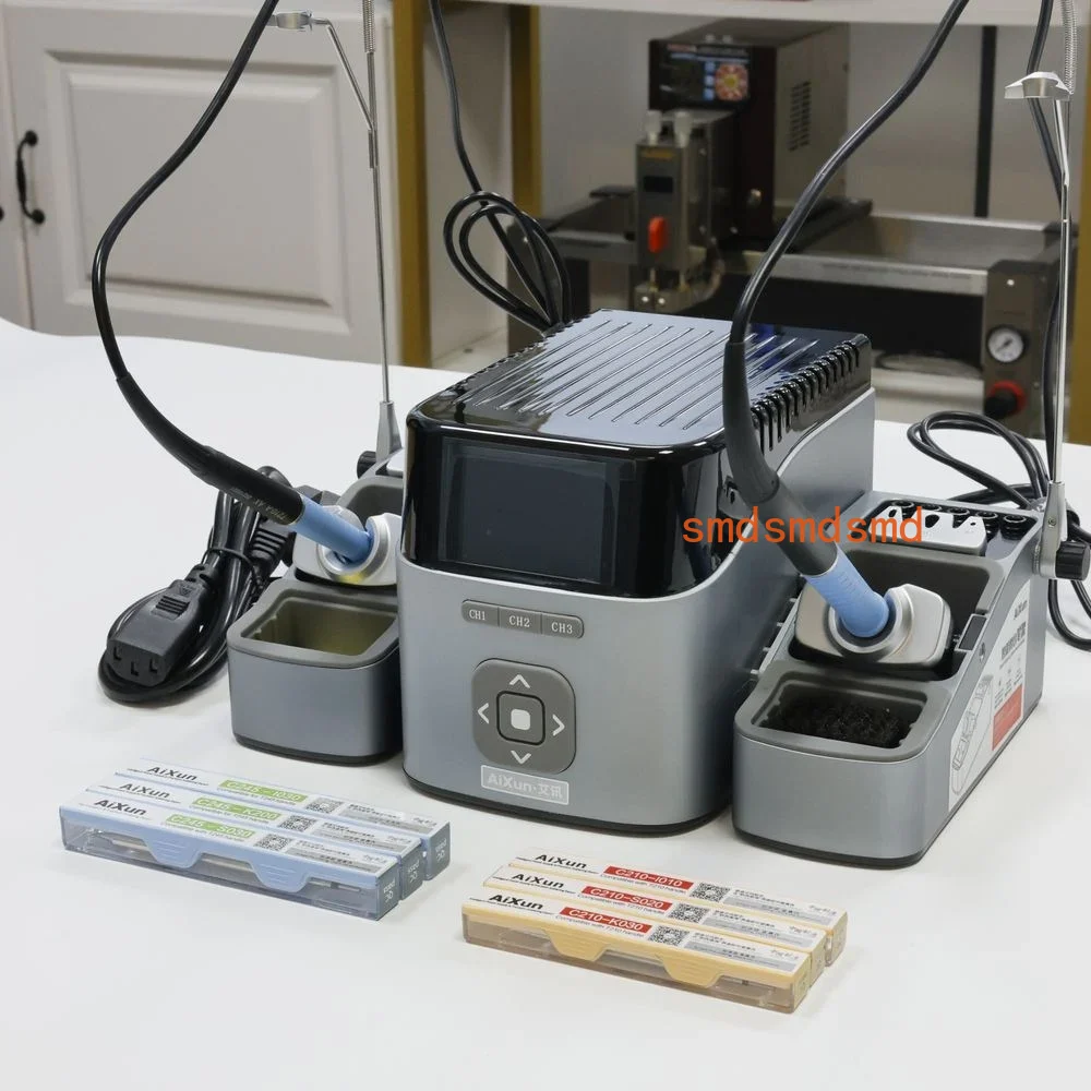 สถานีบัดกรีอัจฉริยะแบบสองช่องส - Soldering Iron Kit บทวิจารณ์และราคา