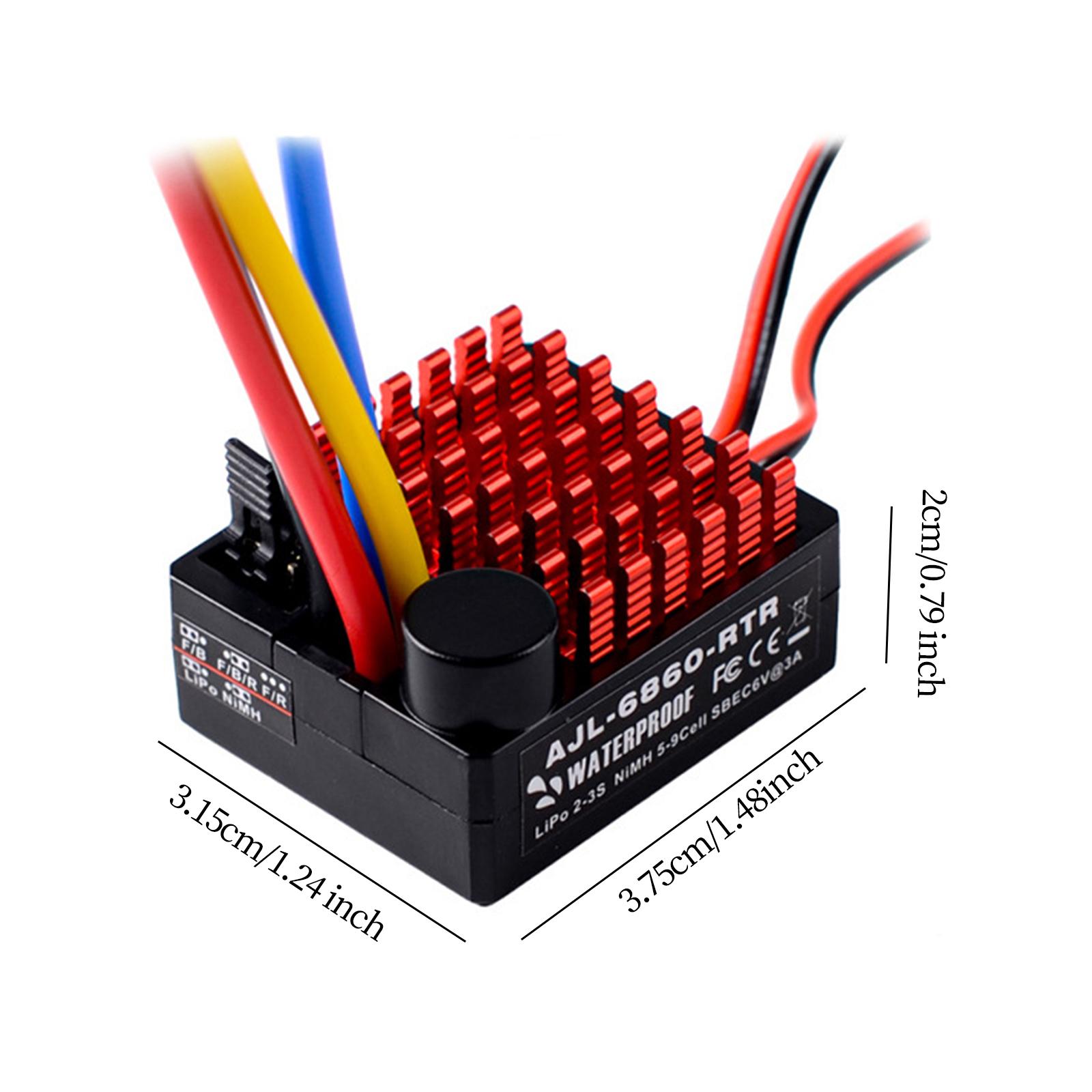 ตัวควบคุมความเร็วอิเล็กทรอนิกส - Diy Boat Electronics บทวิจารณ์และราคา