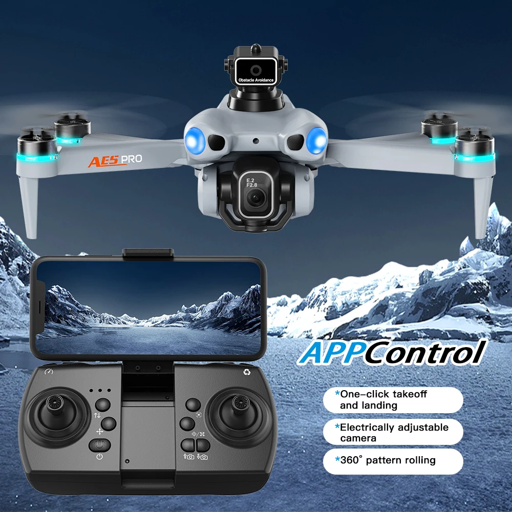 โดรน AE5 Pro 8K HD หน้าจอ 4.5  - Diy Drone Electronics Kit บทวิจารณ์และราคา