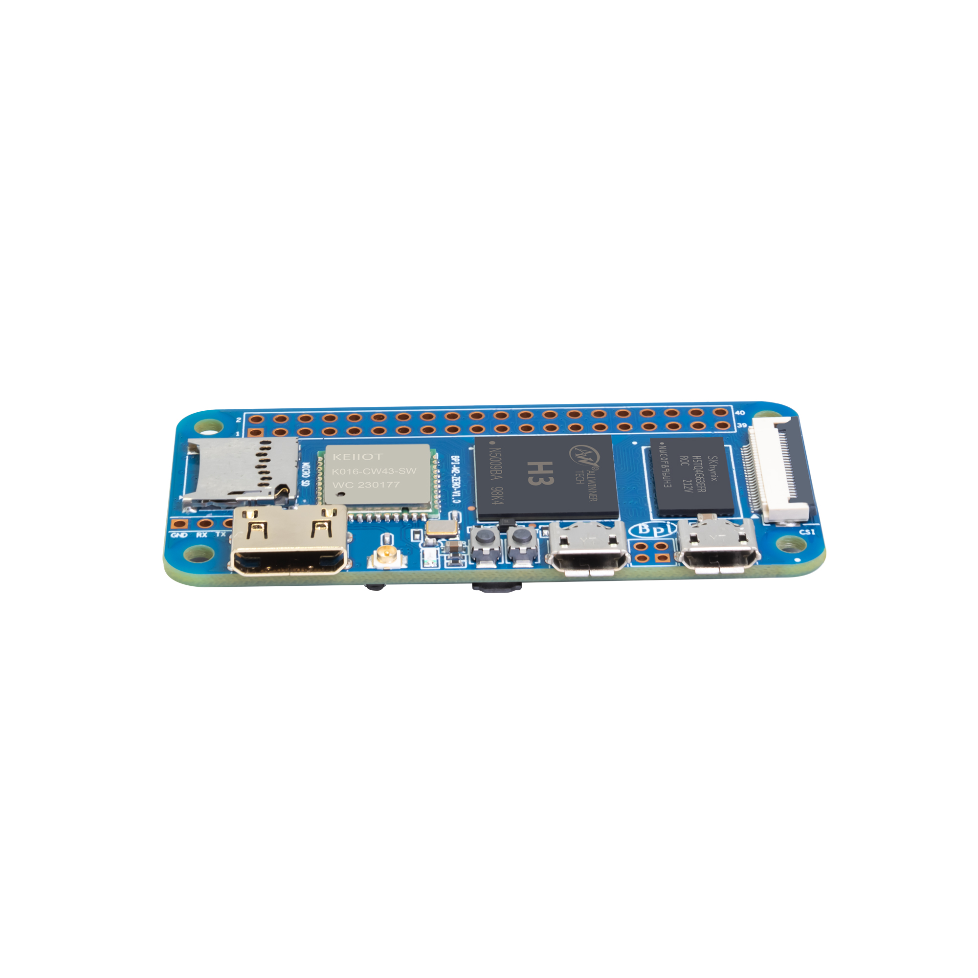 Banana Pi BPi-M2 ZERO quad-cor - Raspberry Pi Zero บทวิจารณ์และราคา