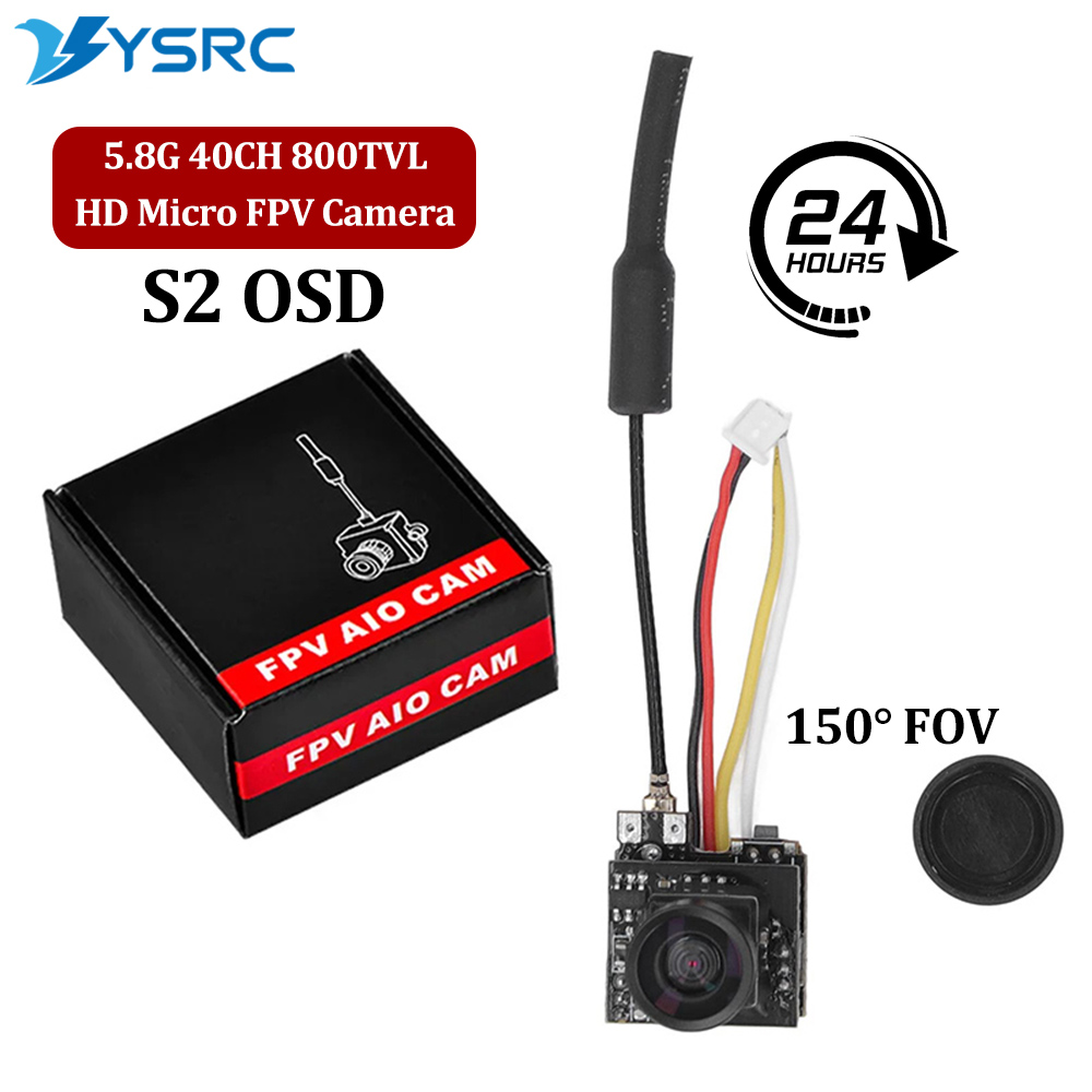 FPV RC Micro กล้อง S2 OSD AIO  - Diy Drone Electronics Kit บทวิจารณ์และราคา